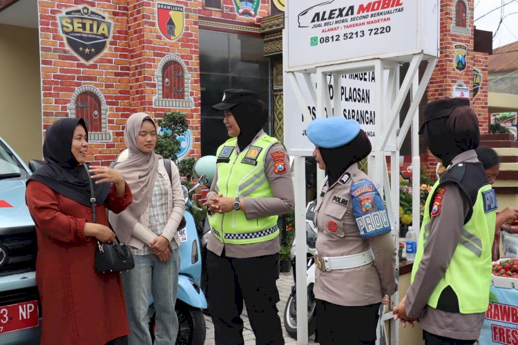 Libur Lebaran Polres Magetan Maksimalkan Pengamanan Wisata Telaga Sarangan